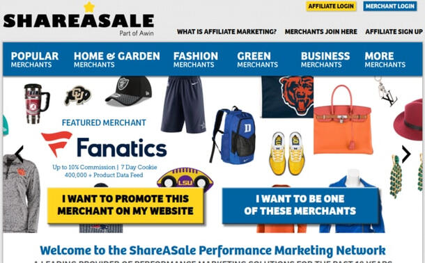 ShareaSale Affiliate Network Program